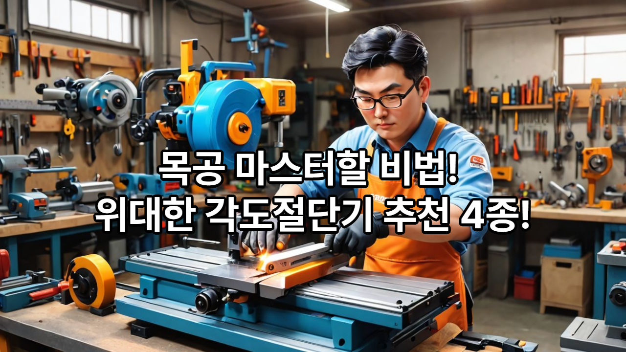 목공 마스터할 비법! 각도 절단기에 대해 알아보자!